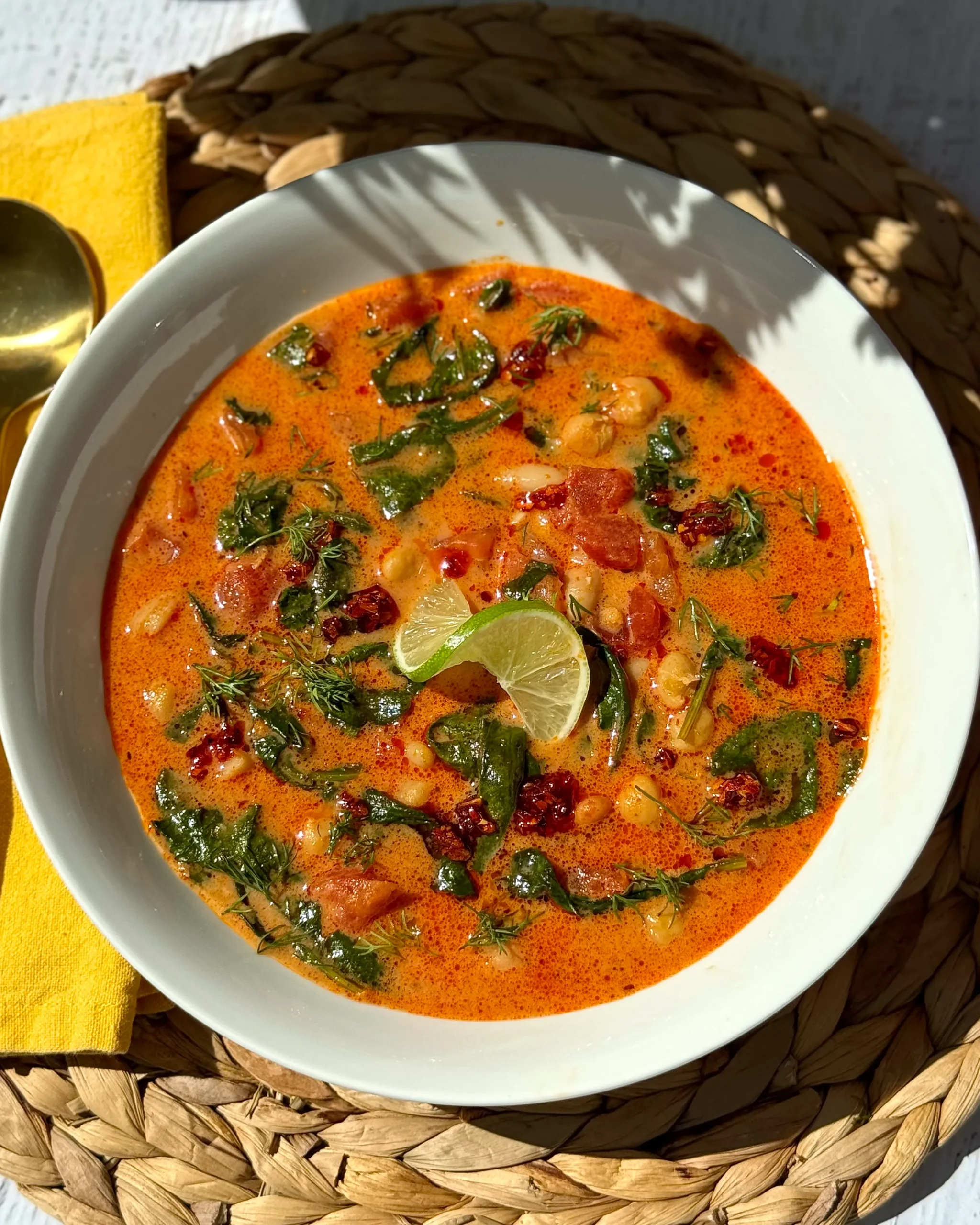 20 Minute Red Thai Curry Soup